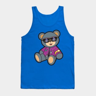 Cool Teddy Bear Tank Top